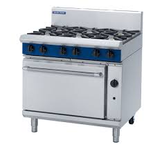 Blue Seal 6 Open Burner with Static Oven - New - $8495 + GST