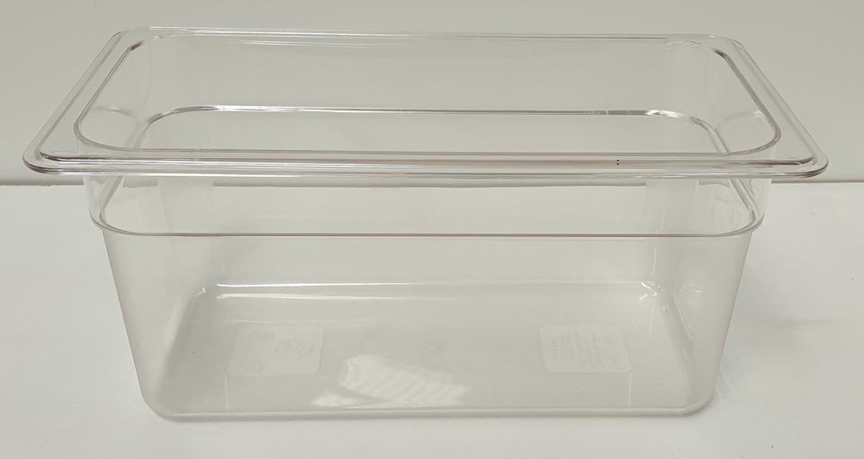 Polycarbonate Clear GN Food Pan 1/3 - 150mm - New - $15.95 + GST