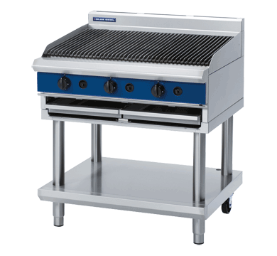 Blue Seal Char Grill on Leg Stand (900mm) - New - $7550 + GST