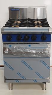 Blue Seal 4 Burner with Static Oven - New - $3995 + GST -!CLEARANCE!