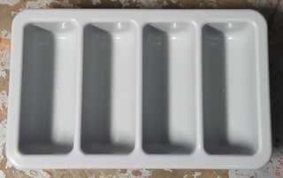 Divided Cutlery Storage Bin - New - $14.35 + GST