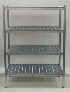 CCE Aluminum Shelving 4 Tier 1375mm x 610 x 1700 - $496.52 + GST