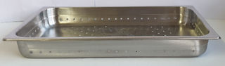 Perforated Steam / Gastronome Pan - 1/1 @ 65mm Deep - $24.95 + GST