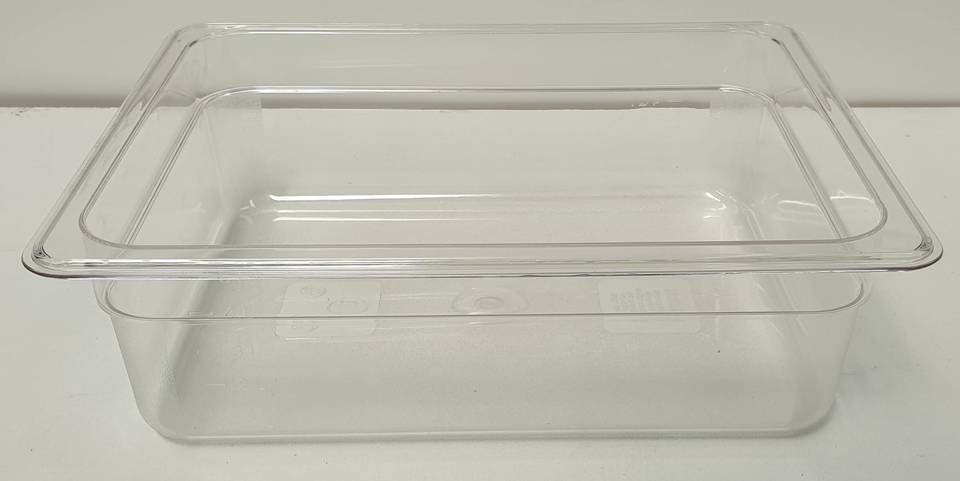 Polycarbonate Clear GN 1/2 - 100mm - New - $15.95 + GST