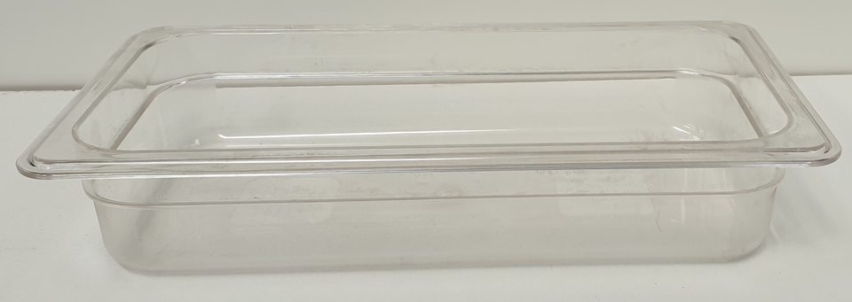 Polycarbonate Clear GN Food Pan 1/3 - 65mm - New - $11.95 + GST