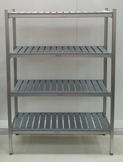 CCE Aluminum Shelving 4 Tier 1225mm x 610 x 2000 - $831.21 + GST