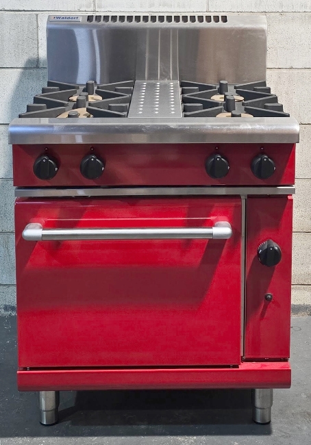 Waldorf 4 Burner Range with Static Oven - Ex-Showroom - Nat Gas - $5695 + GST