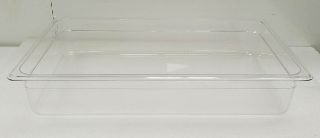 Polycarbonate Clear GN 1/1 - 100mm - New - $27.95 + GST