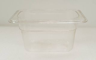 Polycarbonate Clear GN 1/9 - 100mm - New - $5.90 + GST