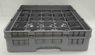 Glassware Rack, 25 compartment with Extender - New - $38.95 + GST