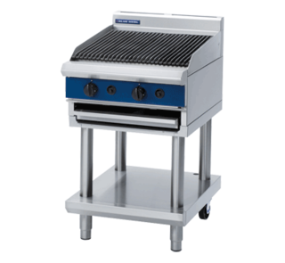 Blue Seal Char Grill on Leg Stand (600mm) - New - $6995 + GST