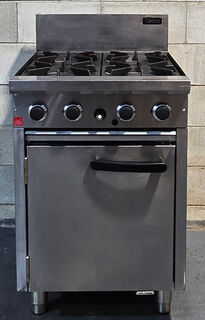 Cobra 4 Burner Range with Static Oven - Used - Nat Gas - $2250 + GST