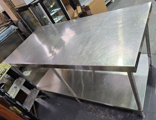 Modular Stainless Flat Large Bench 1800mm - Used - $625 + GST