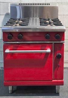 Waldorf 4 Burner Range with Static Oven - Ex-Showroom - Nat Gas - $5695 + GST